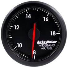 Load image into Gallery viewer, AutoMeter 9178-T 2-1/16" WIDEBAND A/F, AIRDRIVE, BLACK