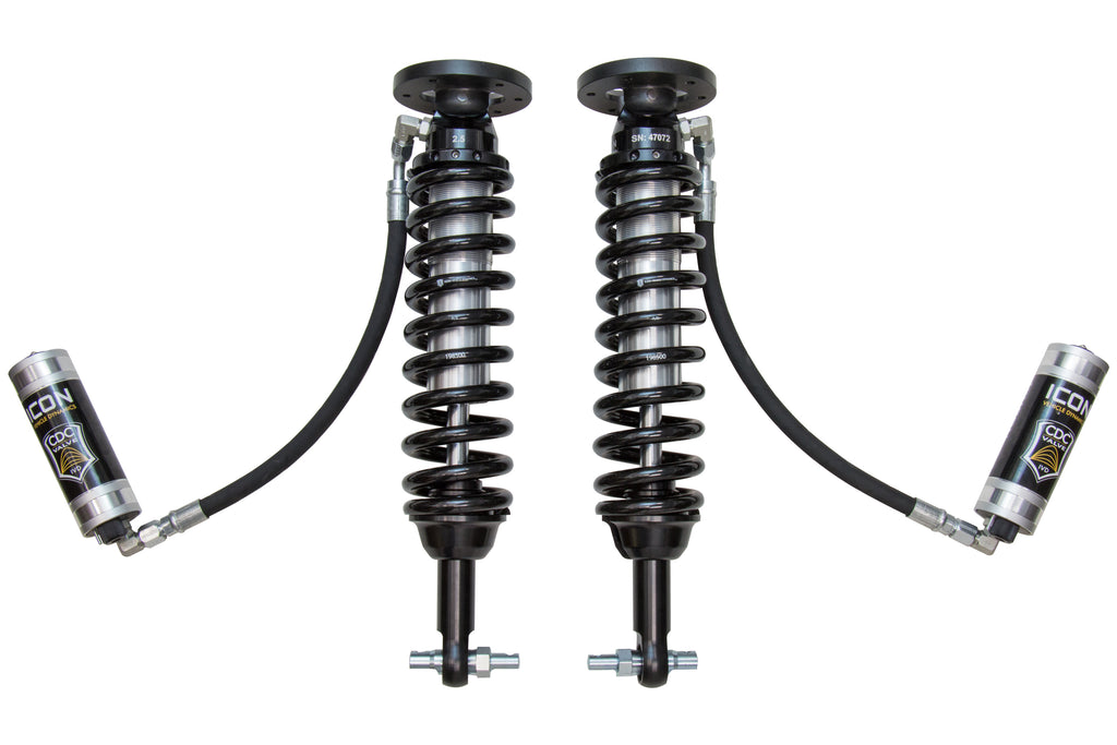 ICON Vehicle Dynamics 91810C 2014 F150 4WD 1.75-2.63" 2.5 VS CDCV COILOVER KIT for Select Ford F-150