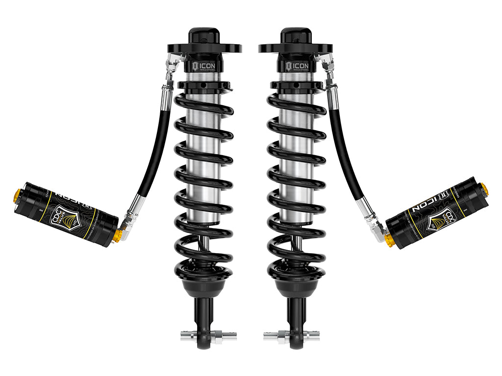 ICON Vehicle Dynamics 91824C 21-25 F150 TREMOR 2.5-3" 2.5 VS RR CDCV COILOVER KIT for Select Ford F-150
