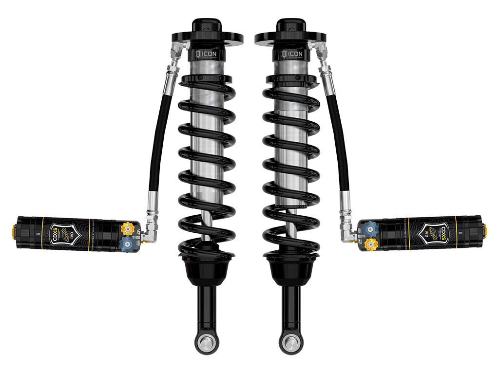 ICON Vehicle Dynamics 91824X 21-25 F150 TREMOR 2.5-3" 2.5 VS RR CDXS COILOVER KIT for Select Ford F-150