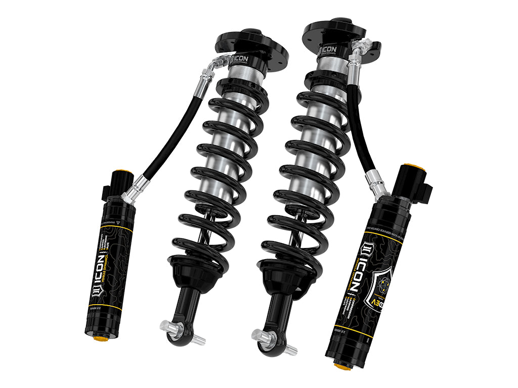 ICON Vehicle Dynamics 91831E 22-23 FORD F150 LIGHTNING LOWERED FRONT 2.5 VS RR CDEV COILOVER KIT for Select Ford F-150 Lightning