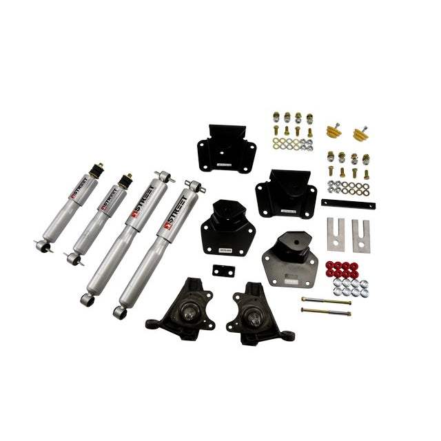 9196-Dodge-Dakota-(Std-Cab-V8)-2-F4-R-W-Sp-Shocks-Lowering-Kit
