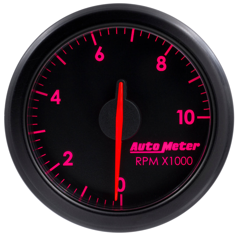 AutoMeter 9197-T 2-1/16" TACH, 0-10,000 RPM, AIRDRIVE, BLACK