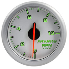 Load image into Gallery viewer, AutoMeter 9197-UL 2-1/16" TACH, 0-10,000 RPM, AIRDRIVE, SILVER