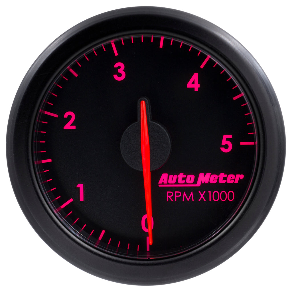 AutoMeter 9198-T 2-1/16" TACH, 0-5,000 RPM, AIRDRIVE, BLACK