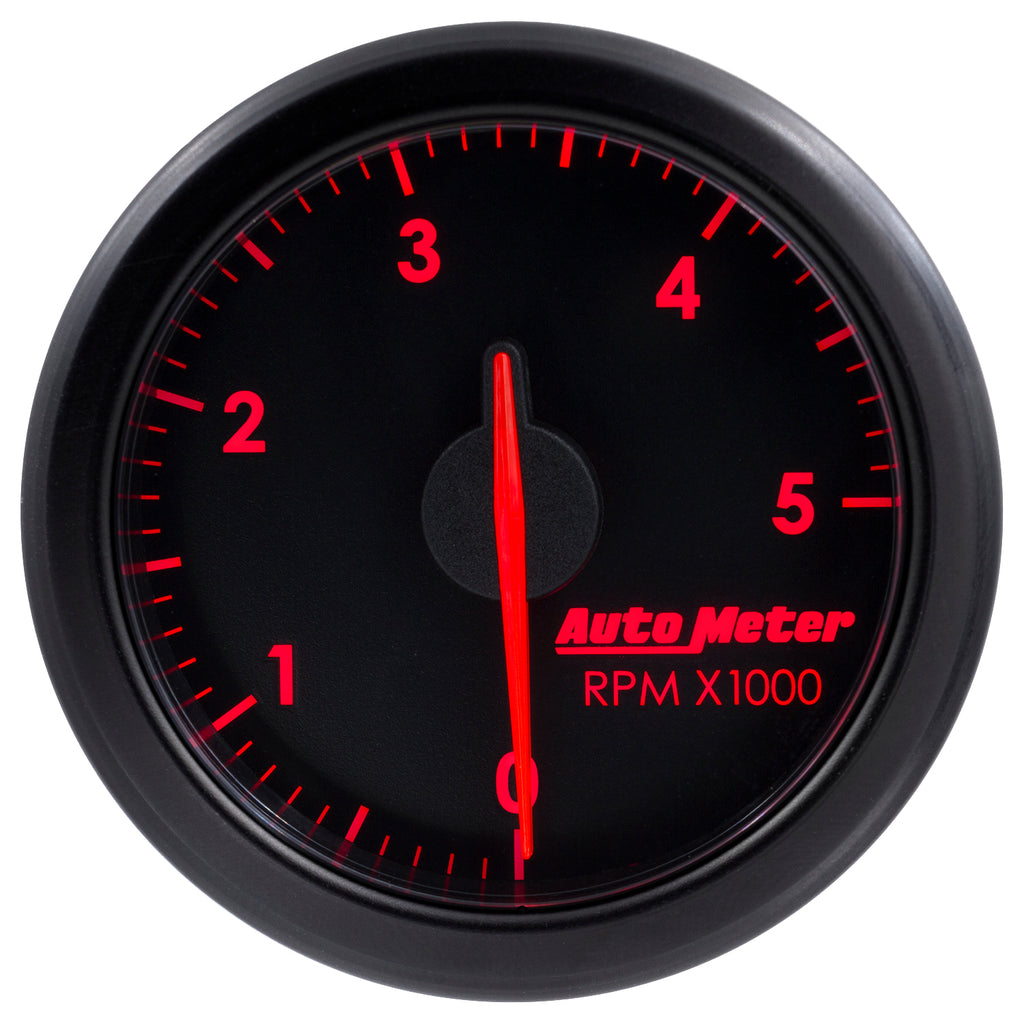 AutoMeter 9198-T 2-1/16" TACH, 0-5,000 RPM, AIRDRIVE, BLACK