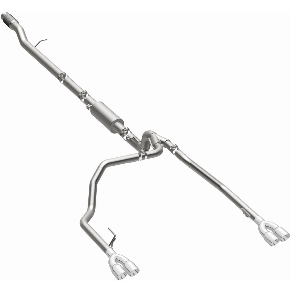MagnaFlow Exhaust Products 19489 Street Series Polished Cat-Back System for Select Chevrolet Silverado 1500, Chevrolet Silverado LTD, GMC Sierra 1500, GMC Sierra Limited
