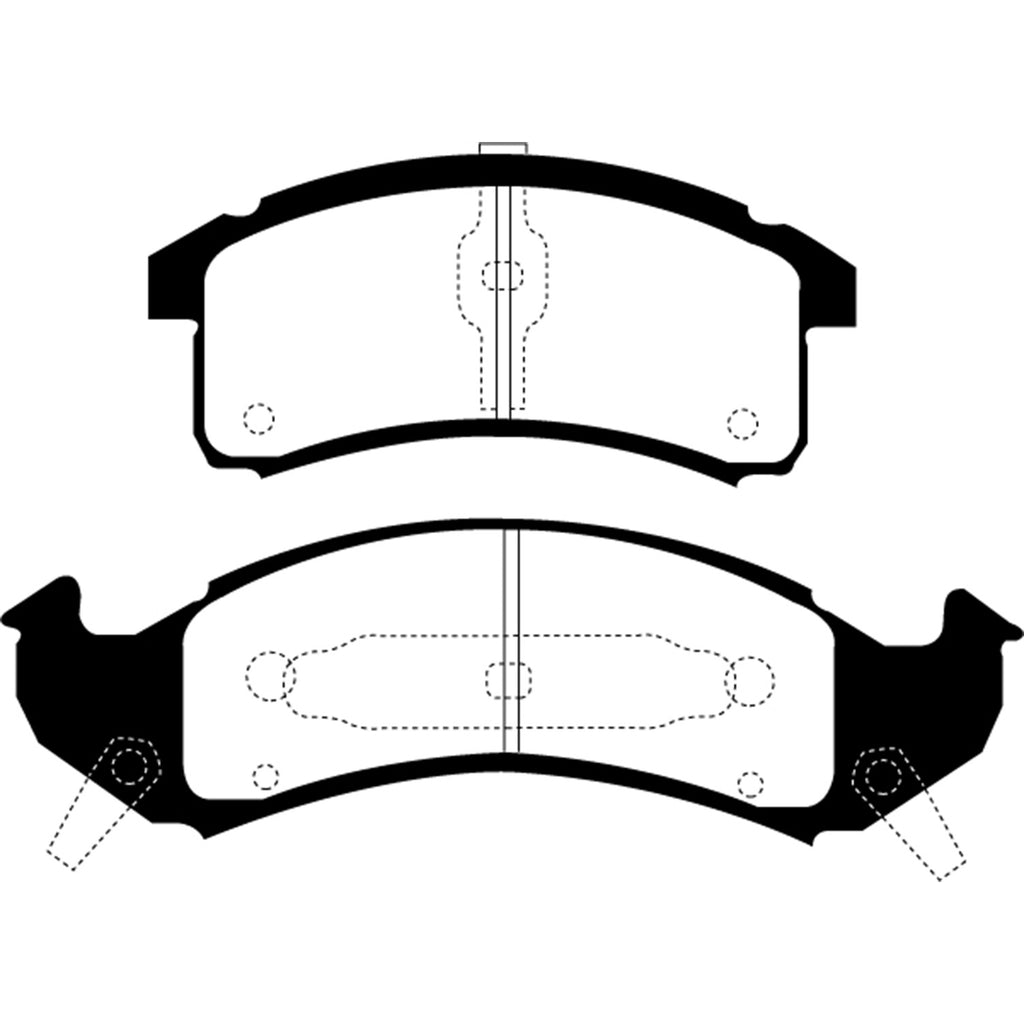 92-93-Buick-Le-Sabre-(Fwd)-3.8-Greenstuff-Front-Brake-Pads