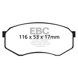 EBC UD433 Ultimax OEM Replacement Brake Pads