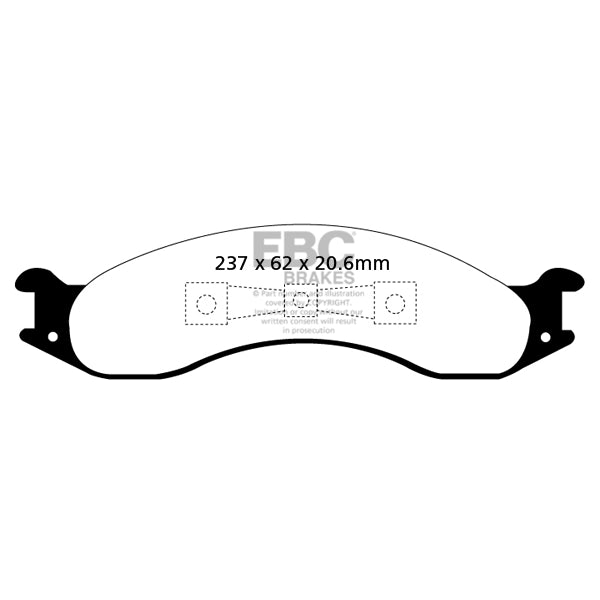 92-94-Ford-Econoline-E250-4.9-Ultimax2-Front-Brake-Pads