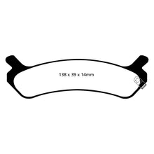 Load image into Gallery viewer, 92-94-Hyundai-Sonata-2.0-Redstuff-Rear-Brake-Pads