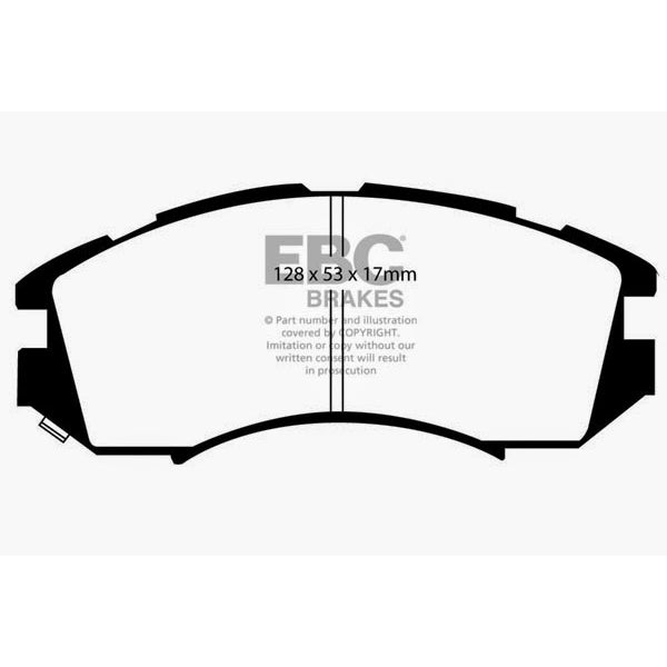 92-96-Subaru-Impreza-1.8-(2Wd)-(13In-Wheels)-Redstuff-Front-Brake-Pads