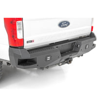 Load image into Gallery viewer, ~(92-Lbs.-80X22x13)~-Ford-Heavy-Duty-Rear-Led-Bumper-(17-20-F-250-F-350)