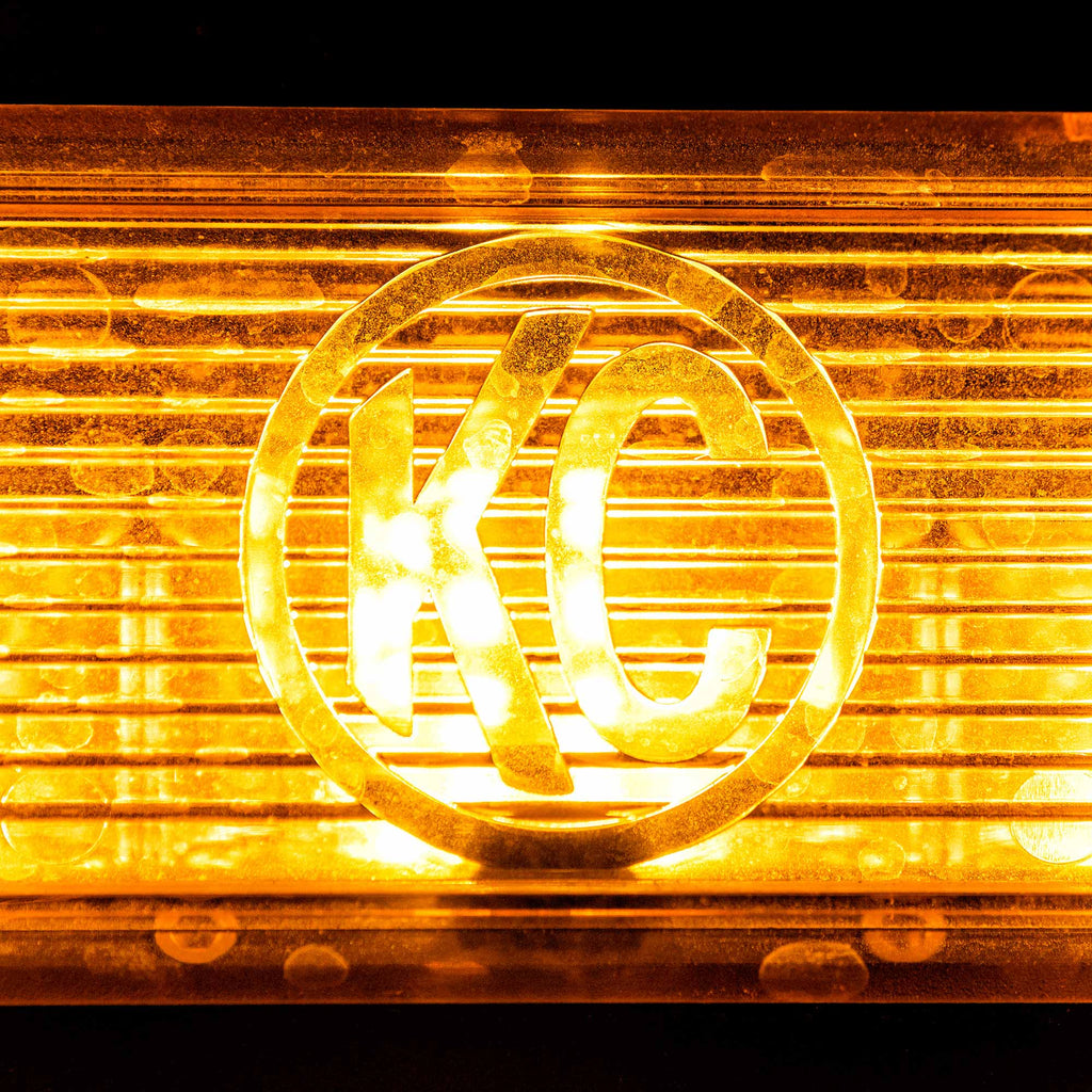 KC HiLiTES 92003 M-RACK Amber Light Cover - 4 Pack