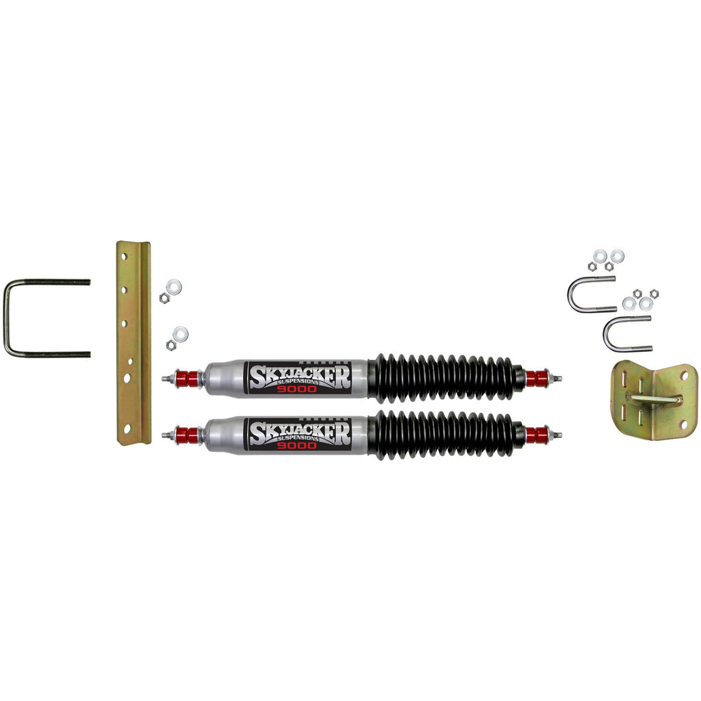 Skyjacker 9200 DUAL STAB KT; SILVER W/BK BO for Select Jeep CJ3, Jeep CJ5, Jeep CJ6, Jeep CJ7, Jeep Scrambler, Jeep Wrangler