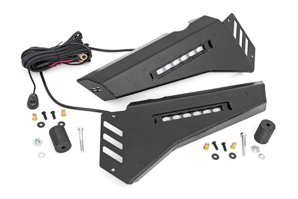 Rough Country 92025 Front Bumper Panels for Select Honda SXS1000M3 Pioneer 1000, Honda SXS1000M3 Pioneer Deluxe, Honda SXS1000M3 Pioneer EPS, Honda SXS1000M3 Pioneer Limited Edition, Honda SXS1000M5 Pioneer 1000-5, Honda SXS1000M5 Pioneer 1000-5 Deluxe,