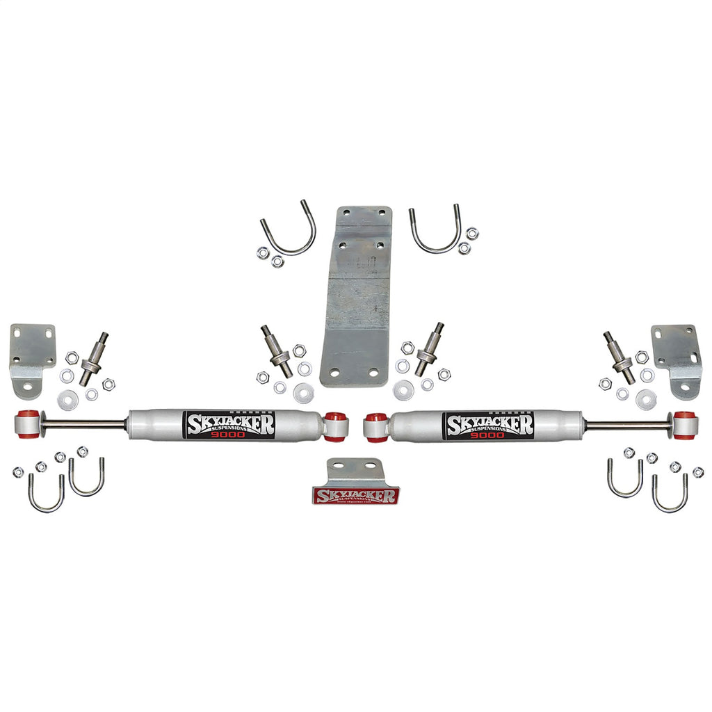 Skyjacker 9204 2007-2017 Jeep Wrangler JK/JKU 9000 Dual Steering Stabilizer Kit for Select Jeep Wrangler, Jeep Wrangler JK