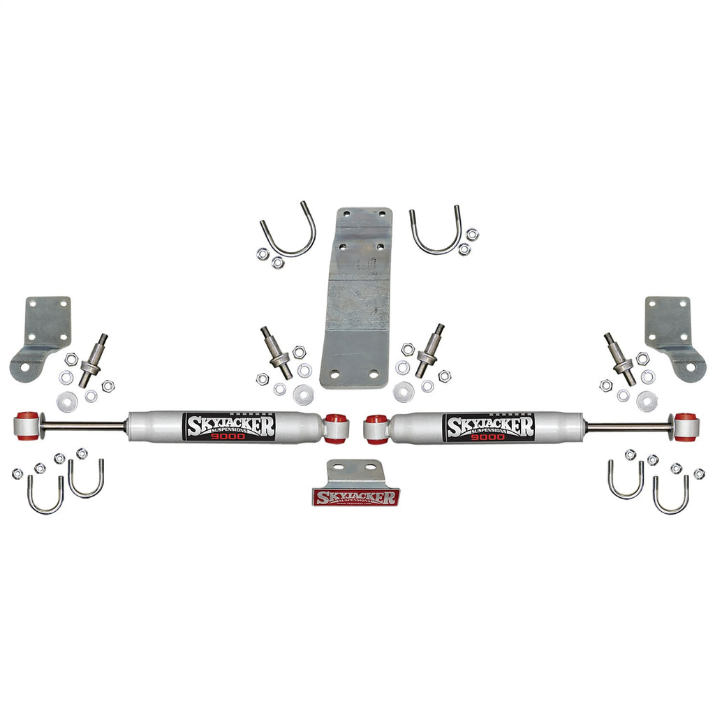 Skyjacker 9206 2007-2017 Jeep Wrangler JK/JKU 9000 Dual Steering Stabilizer Kit for Select Jeep Wrangler, Jeep Wrangler JK
