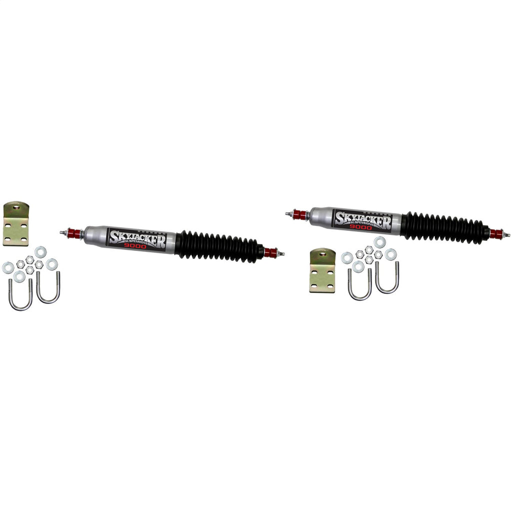 Skyjacker 9210 DUAL STAB KT; SILVER W/BK BO for Select Ford Bronco, Ford F-100, Ford F-150