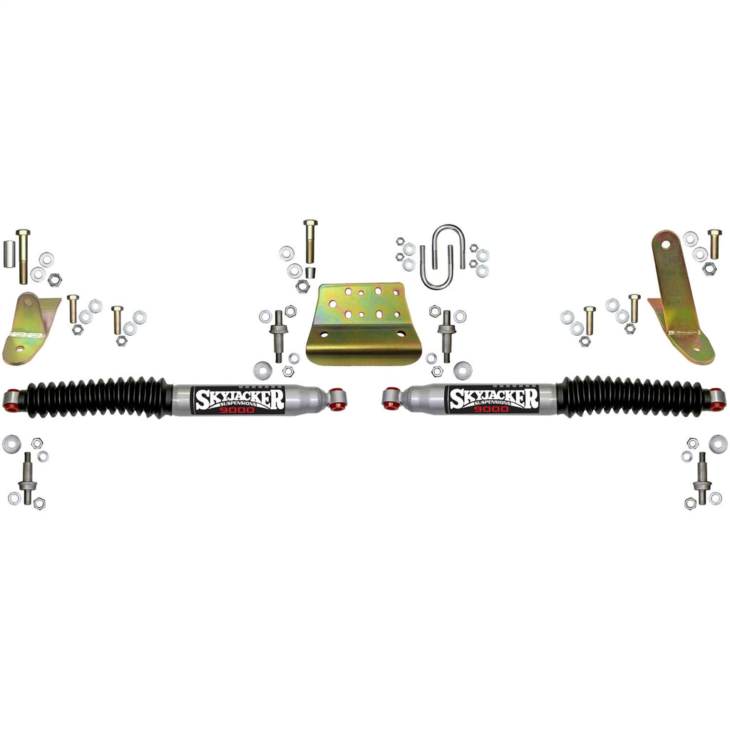 Skyjacker 9214 DUAL STAB KT; SILVER W/BK BO for Select Ram 2500, Ram