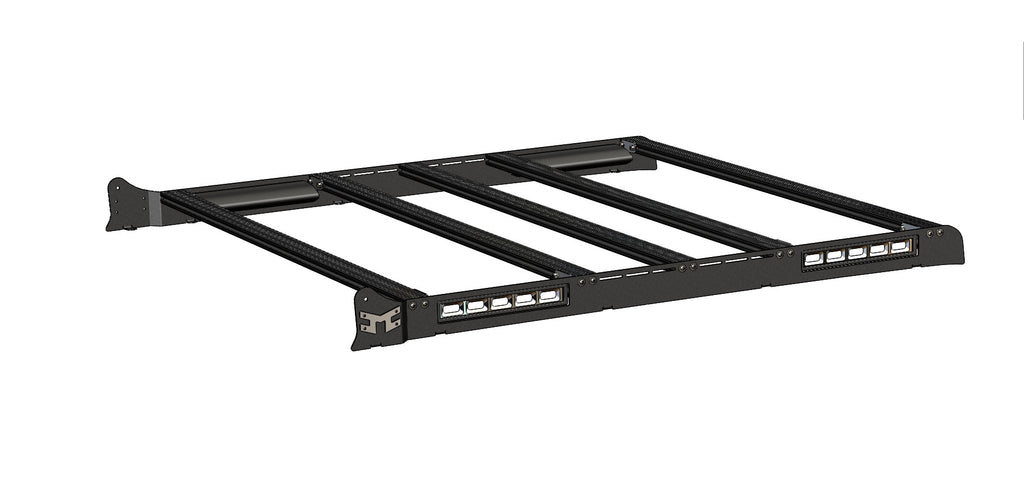 KC HiLiTES 9214 M-Racks Roof Rack - 2007-2018 Jeep Wrangler JK 4-Door for Select Jeep Wrangler, Jeep Wrangler JK
