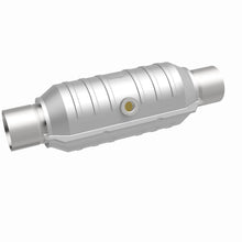 Load image into Gallery viewer, MagnaFlow Exhaust Products 51355 OEM Grade Universal Catalytic Converter for Select Acura EL, Audi A4, Audi A4 Quattro, Audi A6, Audi A6 Quattro, Audi A8 Quattro, Chrysler 200, Chrysler Aspen, Chrysler PT Cruiser, Chrysler Sebring, Dodge Avenger, Dodge