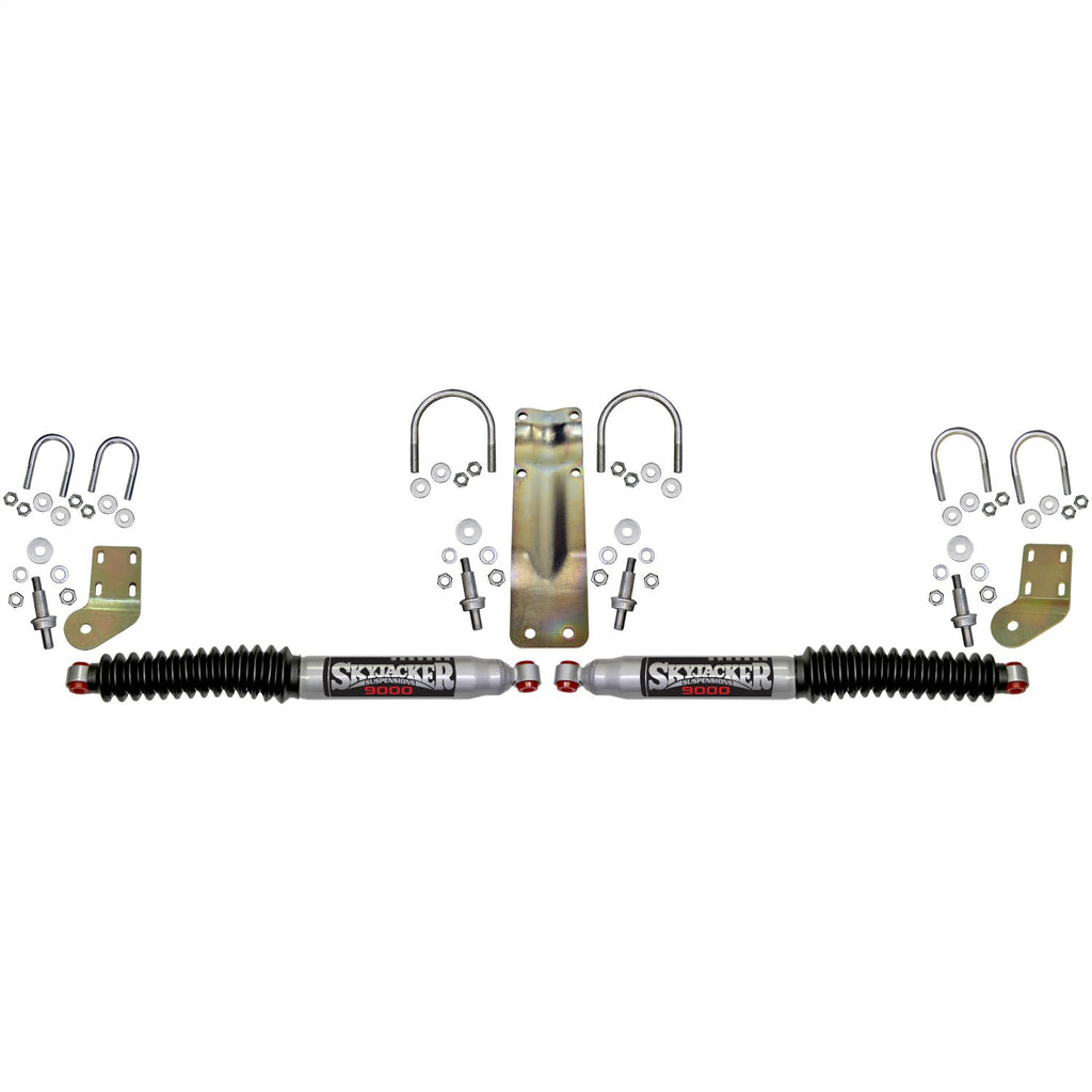 Skyjacker 9218 DUAL STAB KT; SILVER W/BK BO for Select Dodge Ram 1500, Dodge Ram 2500, Dodge Ram