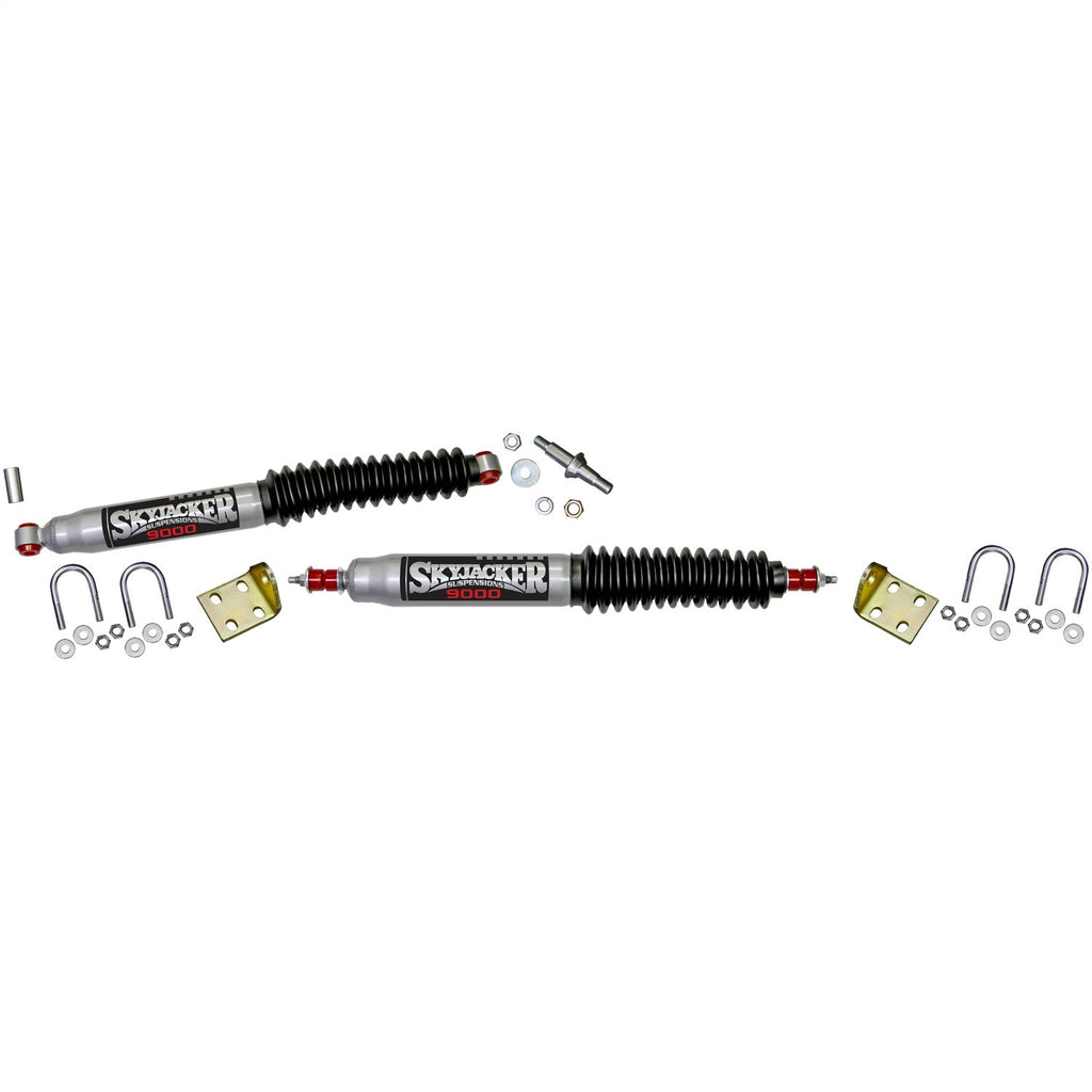 Skyjacker 9219 DUAL STAB KT; SILVER W/BK BO for Select Jeep TJ, Jeep Wrangler
