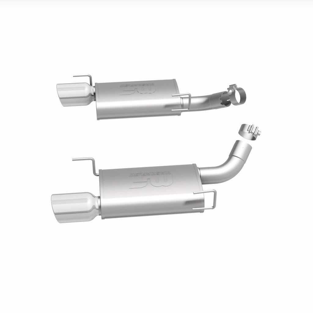 MagnaFlow Exhaust Products 15882 Street Series Polished Axle Back System for Select Ford Mustang