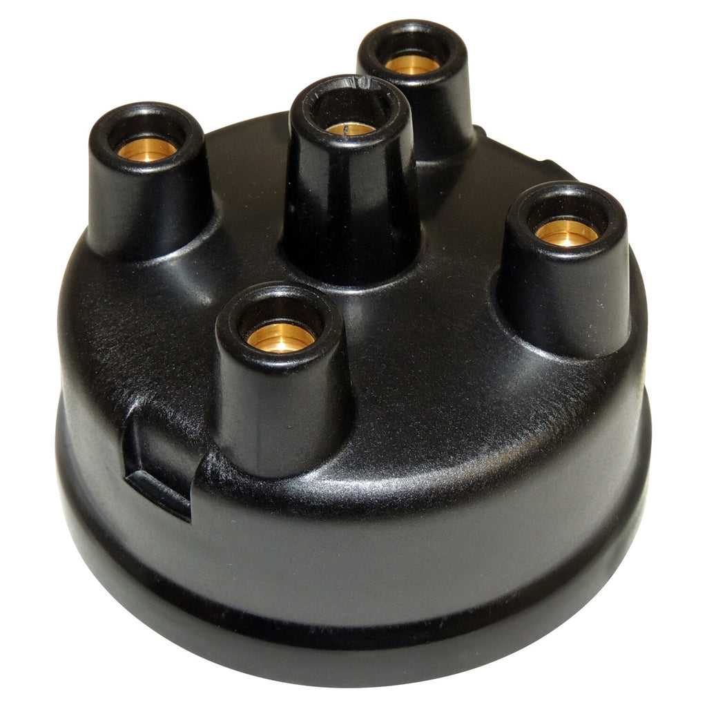 Crown Automotive Jeep Replacement 923068CAP Distributor Cap for 41-71 Jeep Models w/ Crown 923068 or 923068E Distributors for Select Jeep CJ3, Jeep CJ5, Jeep CJ6, Jeep Commando, Jeep FC150, Jeep Willys, Willys MB, Willys Station Wagon