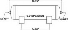 Load image into Gallery viewer, Firestone Ride-Rite WR17609231 Air Tank 5 Gal 3/8 in. NPT