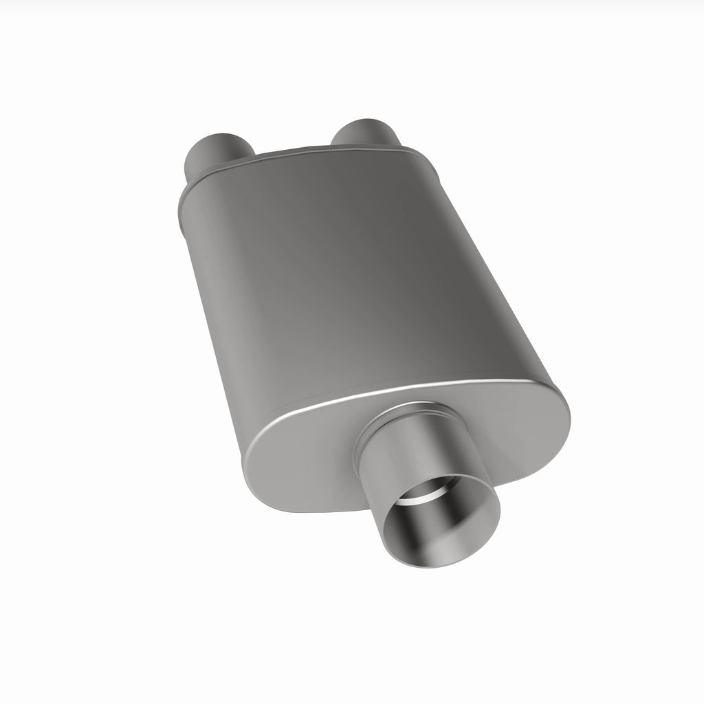 MagnaFlow Exhaust Products 13288 Multi-Chamber Performance Muffler; 3/2.5in. Center/Dual; 4x14x9 Body