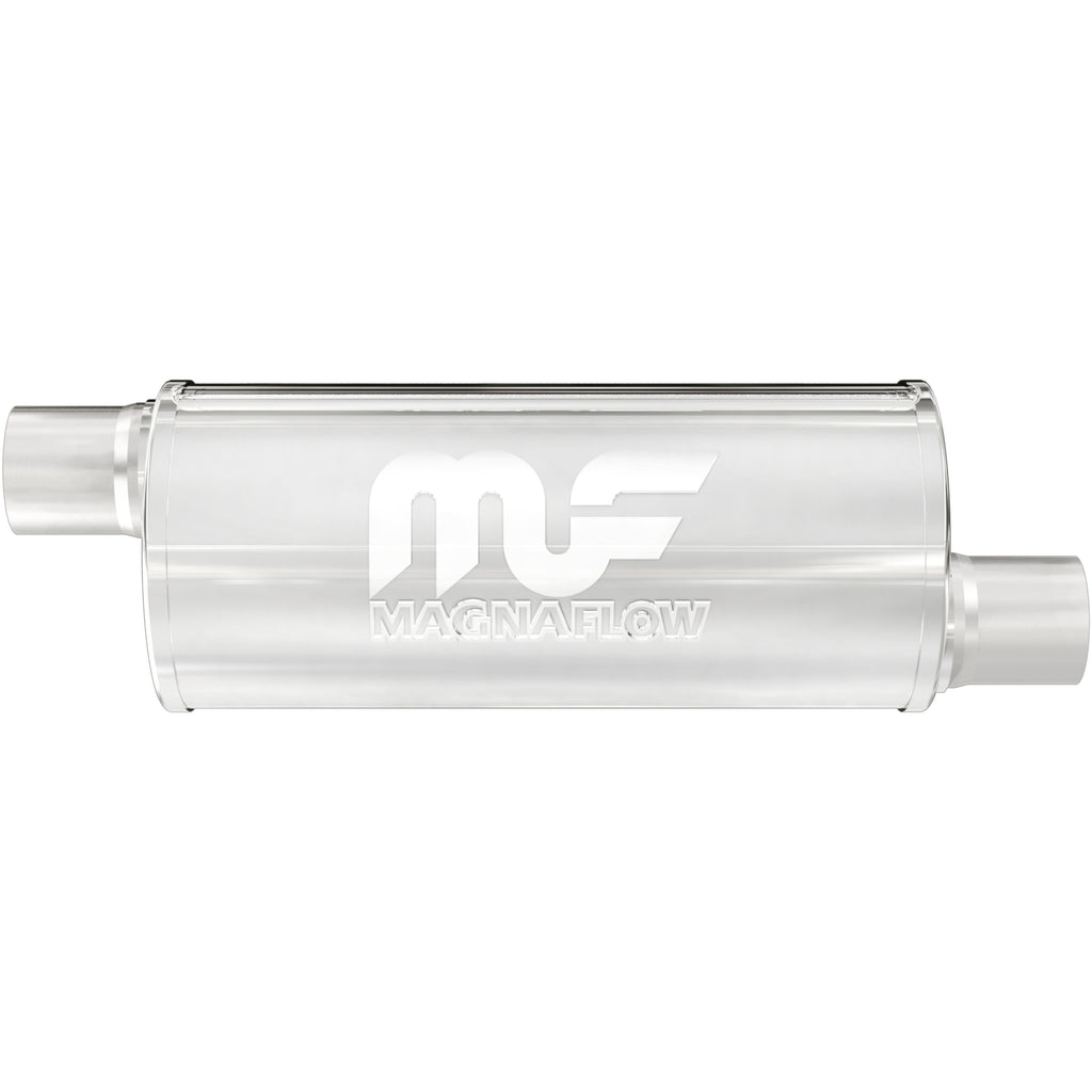 MagnaFlow Exhaust Products 12635 Straight-Through Performance Muffler; 2.25in. Offset/Offset; 6x14x6 Body