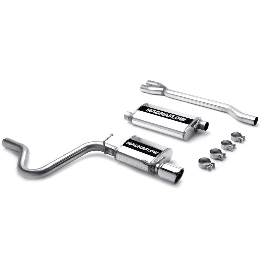 MagnaFlow Exhaust Products 16635 Street Series Polished Cat-Back System for Select Dodge Charger, Dodge Magnum