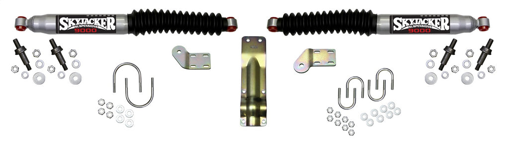 Skyjacker 9254 DUAL STAB KT; SILVER W/BK BO for Select Ford F-250 Super Duty, Ford F-350 Super Duty
