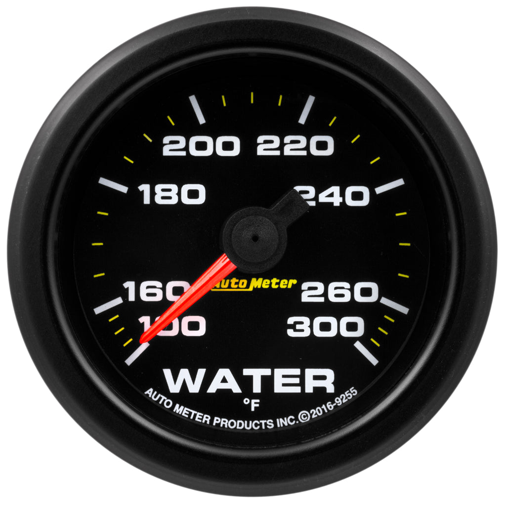 AutoMeter 9255 GAUGE, WATER TEMP, 2 1/16", 300?F, STEPPER MOTOR W/PK & WRN, EXTREME ENVIRONMENT