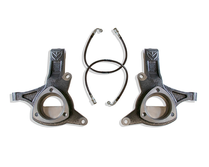 07-16-Gm-C1500-2Wd-4.5In-Front-Lift-Spindles-WExtended-Dot-Compliant-Brake-Lines