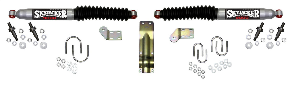Skyjacker 9270 DUAL STAB KT; SILVER W/BK BO for Select Dodge Ram 2500, Dodge Ram