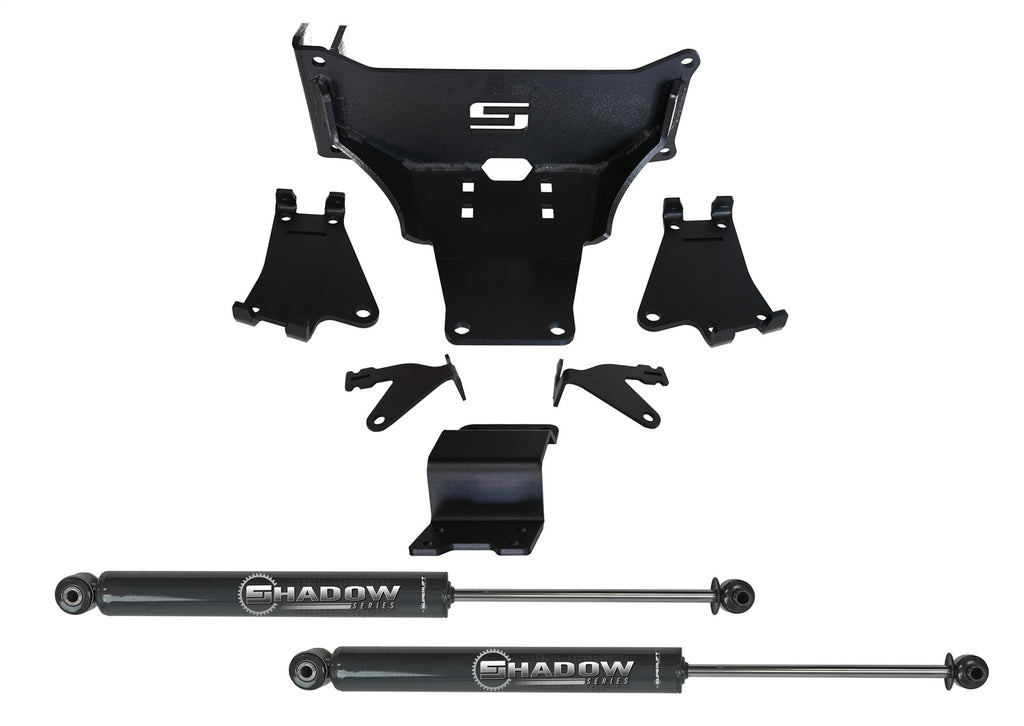 Superlift 92751 Dual Steering Stabilizer Kit-w/Superlift Shocks-23-25 F-250/350-No lift req for Select Ford F-250 Super Duty, Ford F-350 Super Duty