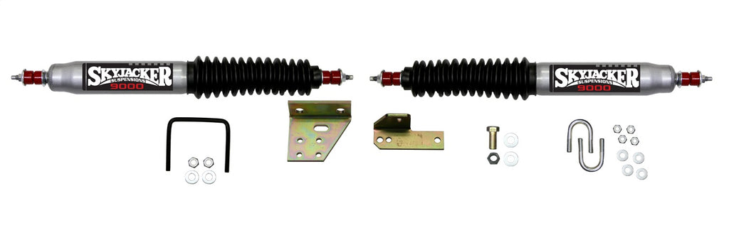 Skyjacker 9276 DUAL STAB KT; SILVER W/BK BO for Select Toyota 4Runner, Toyota Pickup