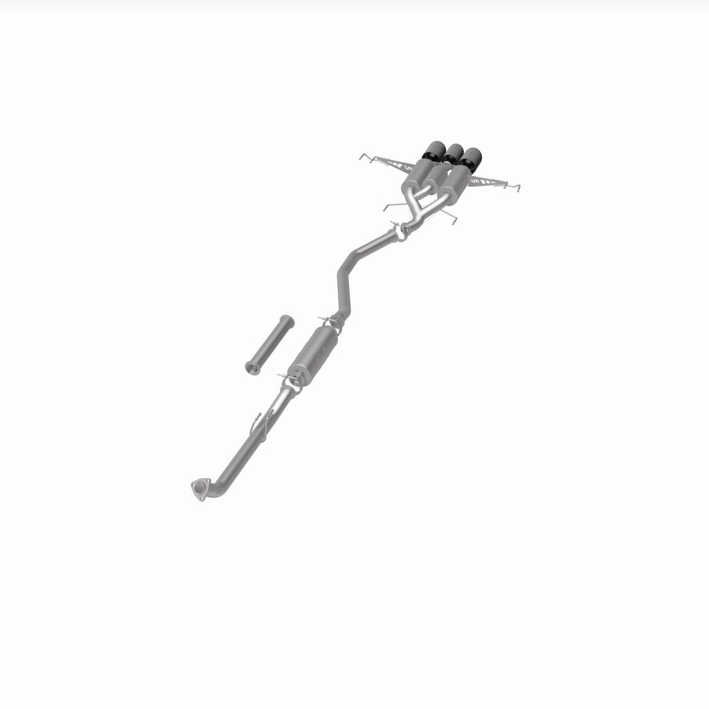 MagnaFlow Exhaust Products 19383 xMOD Series Carbon Fiber Tips Cat-Back System for Select Honda Civic