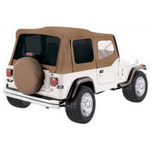 Load image into Gallery viewer, 9295-Wrangler-Clear-Windows-Spice-Denim-Repl-Soft-Top-WDoor-Skins-For-12-Dr-Model