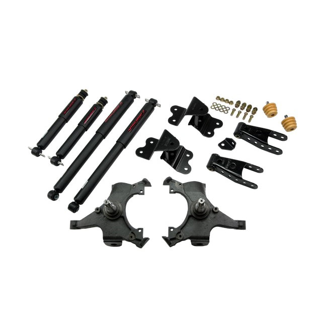 9298-Gm-C1500-(Std-Cab-Ext-454-Ss)-2-F4-R-W-Nd2-Shocks-Lowering-Kit