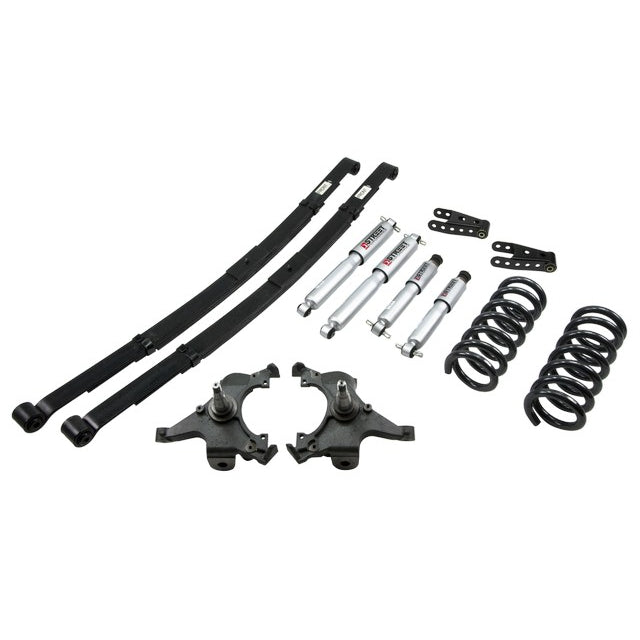 9298-Suburban-(2Wd-Inc-34-Ton-6-Lug)-3-F4-R-W-Sp-Shocks-Lowering-Kit