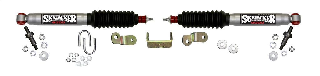 Skyjacker 9298 DUAL STAB KT; SILVER W/BK BO for Select Chevrolet Avalanche 2500, Chevrolet Silverado HD, Chevrolet Silverado HD Classic, Chevrolet Tahoe, GMC Sierra HD, GMC Sierra HD Classic, GMC Yukon XL 2500, Hummer H2