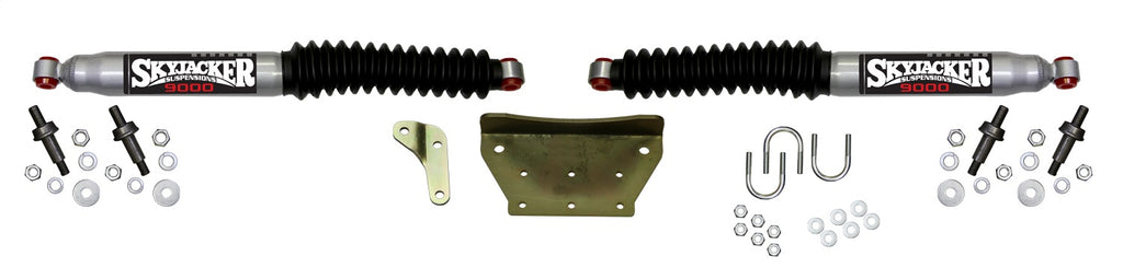 Skyjacker 9299 DUAL STAB KT; SILVER W/BK BO for Select Ford Excursion, Ford F-250, Ford F-250 Super Duty, Ford F-350 Super Duty