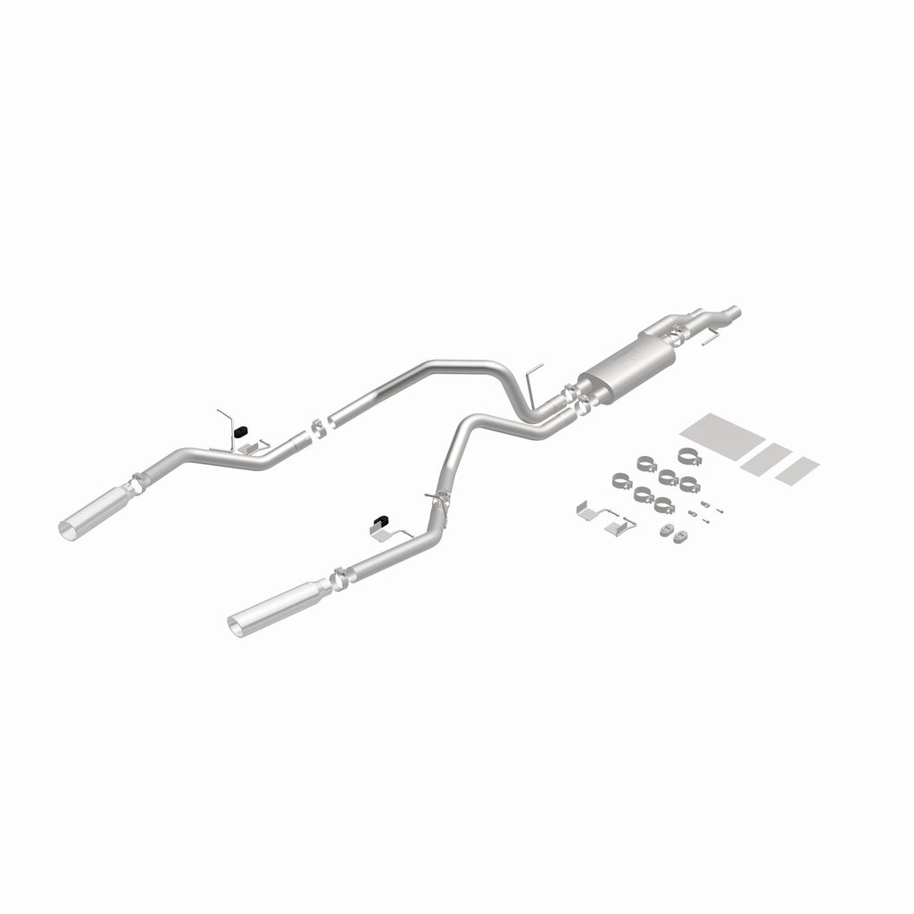 MagnaFlow Exhaust Products 15460 Street Series Polished Cat-Back System for Select Ford F-150