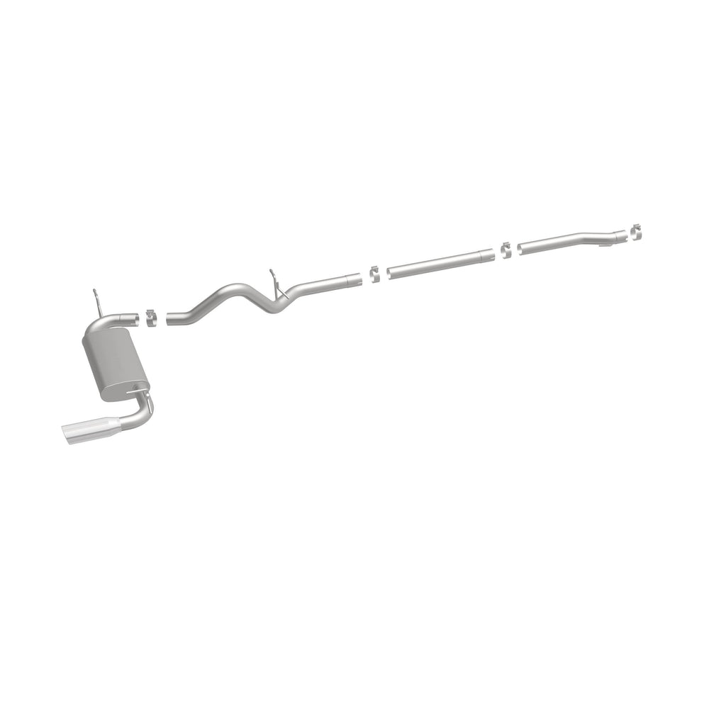 MagnaFlow Exhaust Products 16751 Street Series Polished Cat-Back System for Select Jeep Wrangler