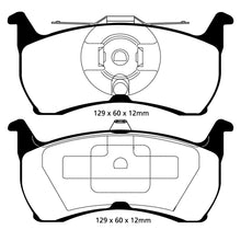 Load image into Gallery viewer, 93-00-Aston-Martin-Virage-5.3-(Pbr-Caliper)-Yellowstuff-Rear-Brake-Pads