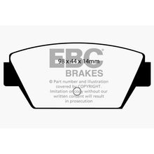 Load image into Gallery viewer, 93-94-Eagle-Talon-1.8-Greenstuff-Rear-Brake-Pads
